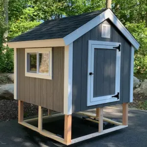 6X6 DIY Chicken Coop Plans PDF