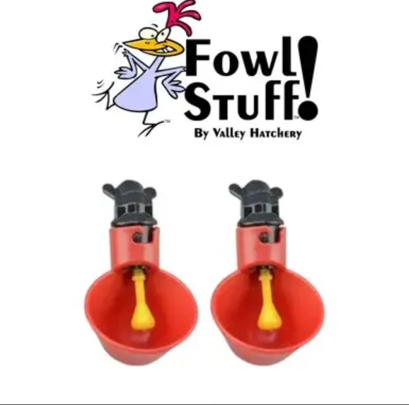 Poultry Watering Cups (2 Pack) 1 Poultry Watering Cups (2 Pack)