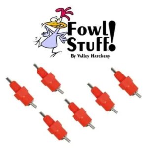 Poultry Waterer Nipples (6 Pack)